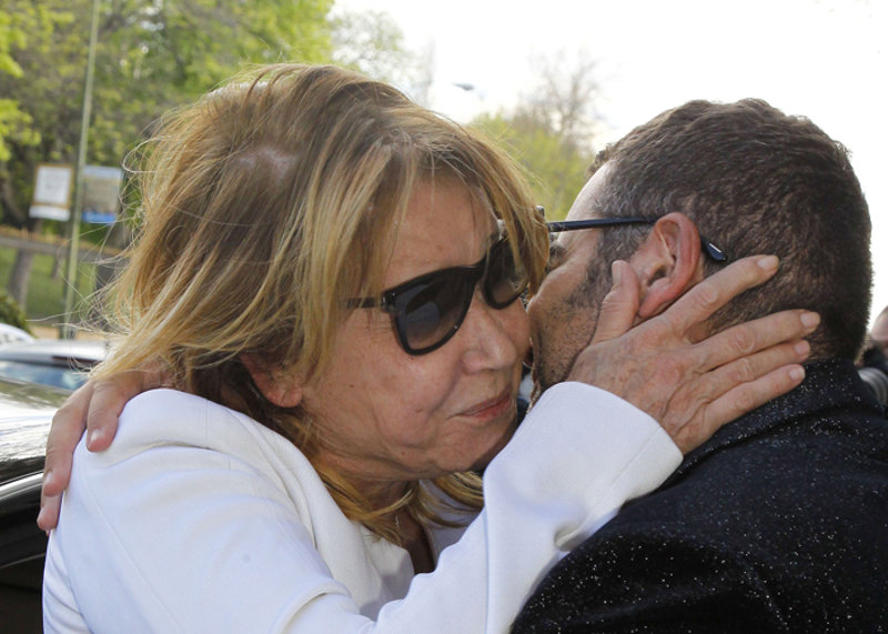 EUROPA PRESS AMISTAD JORGE JAVIER VAZQUEZ Y MILA XIMENEZ