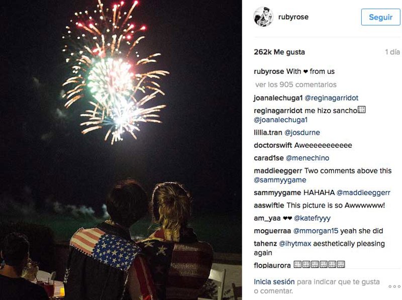 Ruby Rose y Harley Gusman 