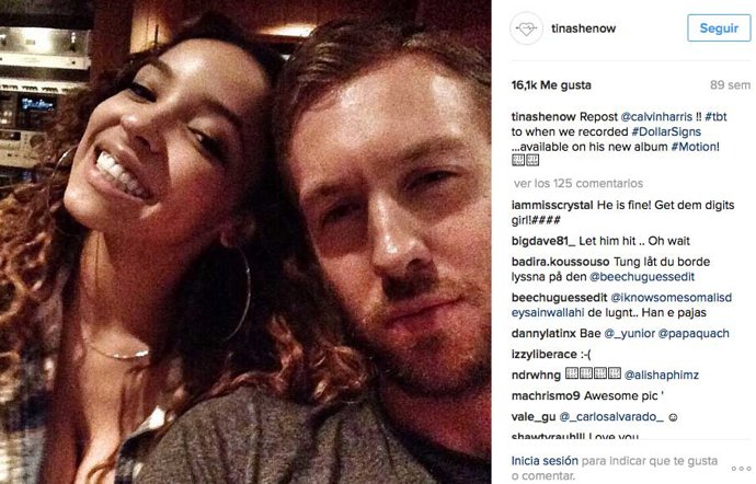instagram calvin harris