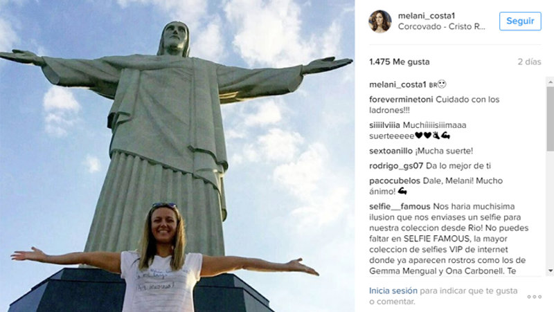 Melani Costa Instagram Juegos Olimpicos