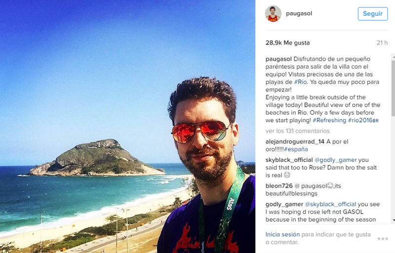 Pau Gasol Río de Janeiro