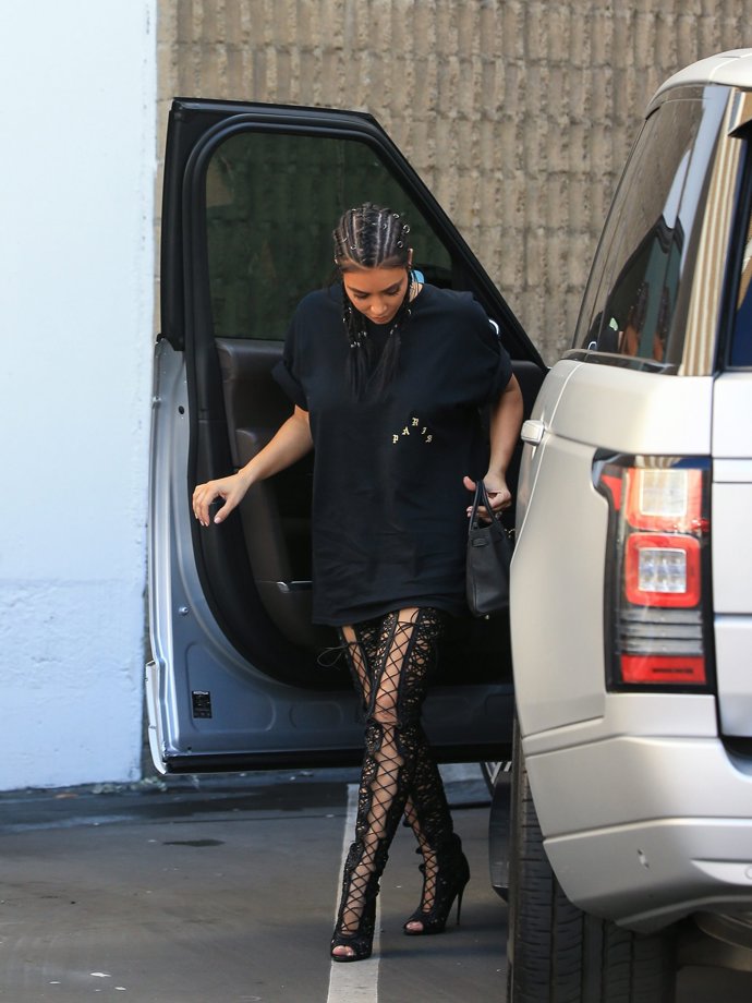 Kim Kardashian nuevo calzado, botas, Cordon Press