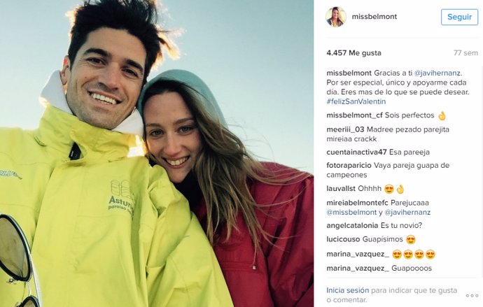 mirea y su novio en instagram