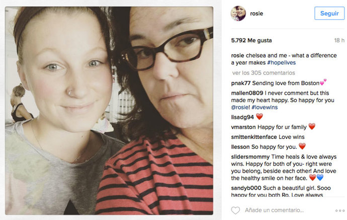 instagram rosie o'donnell