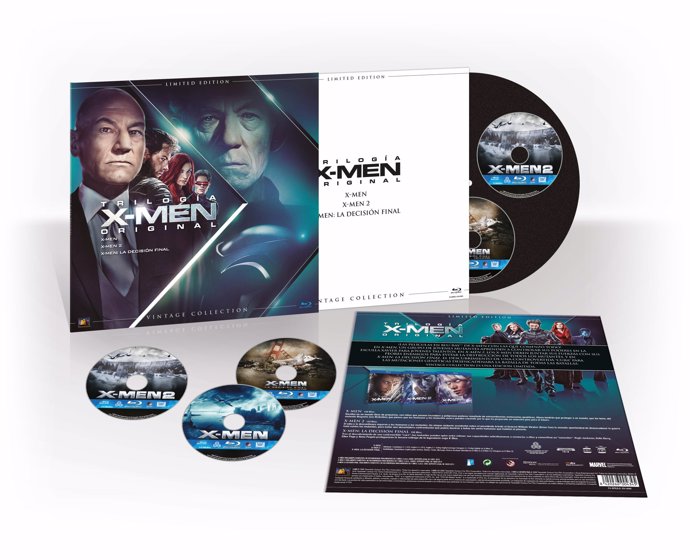 Xmen edición coleccionista y blu ray Navidad