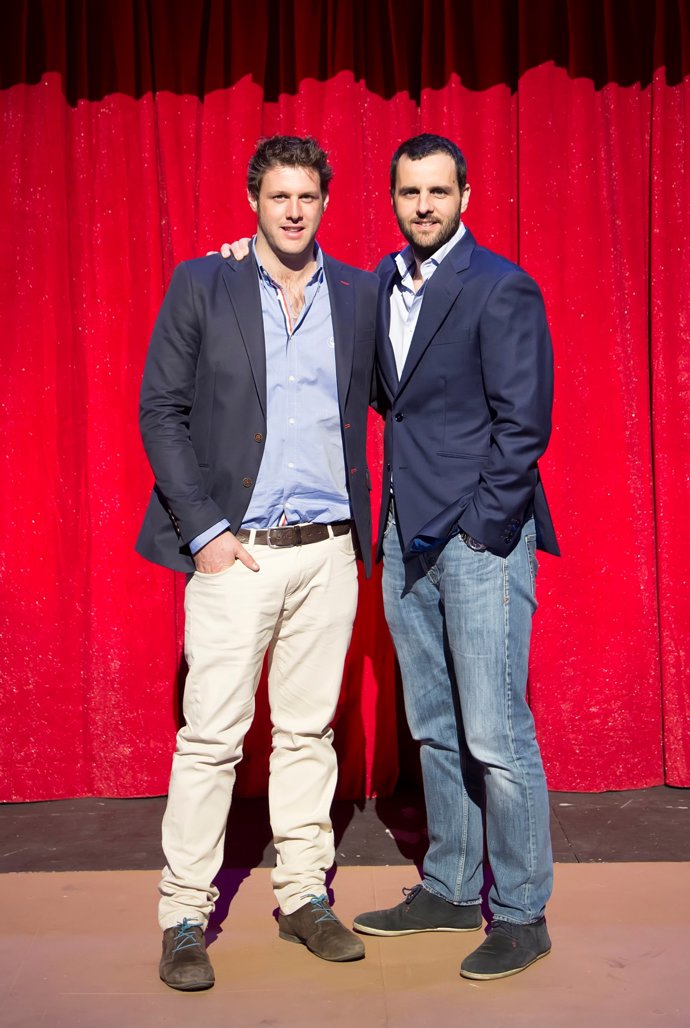 Fotografía de los Directores de El Circo de los Horrores: Rafa y Manu González