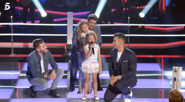 La Voz Kids arrasa con la interpretación de David Bisbal y la pequeña ...