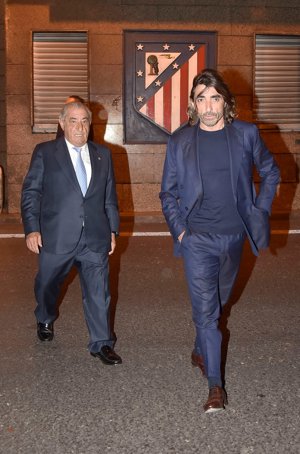 Juan José Hidalgo y Javier Hidalgo en el  derbi madrileño