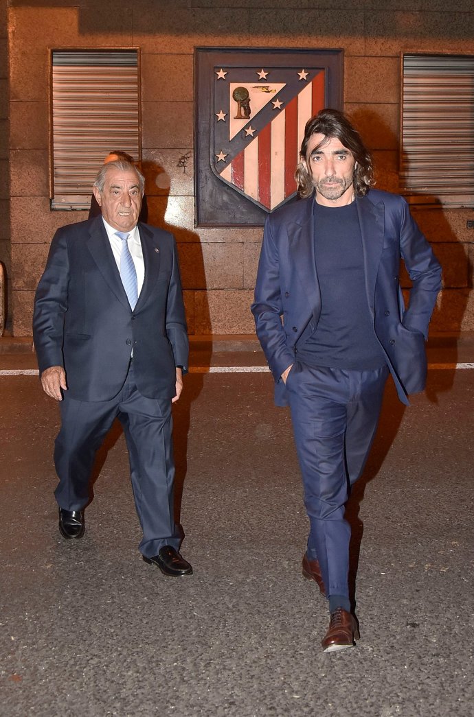 Juan José Hidalgo y Javier Hidalgo en el  derbi madrileño