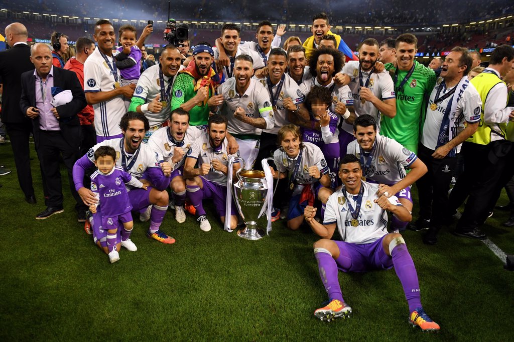 Fotos Los Jugadores Del Real Madrid Celebran La Duodécima Con Su Imagen Más Tierna