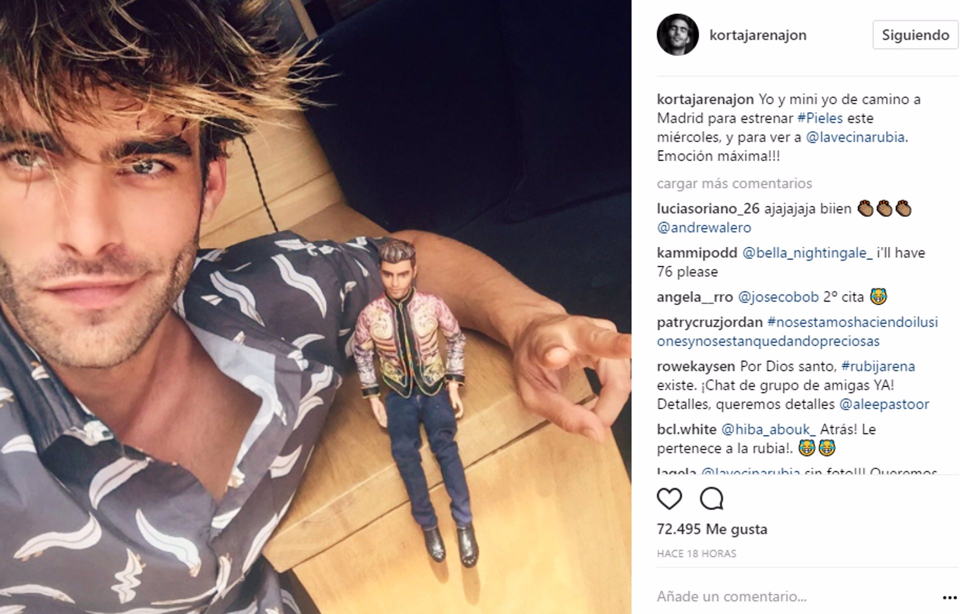 El romance entre Jon Kortajarena y La Vecina Rubia podría hacerse realidad  esta semana