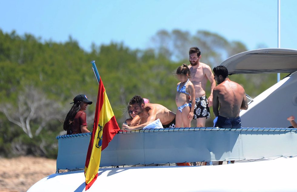 Lionel Messi y Antonella Roccuzzo