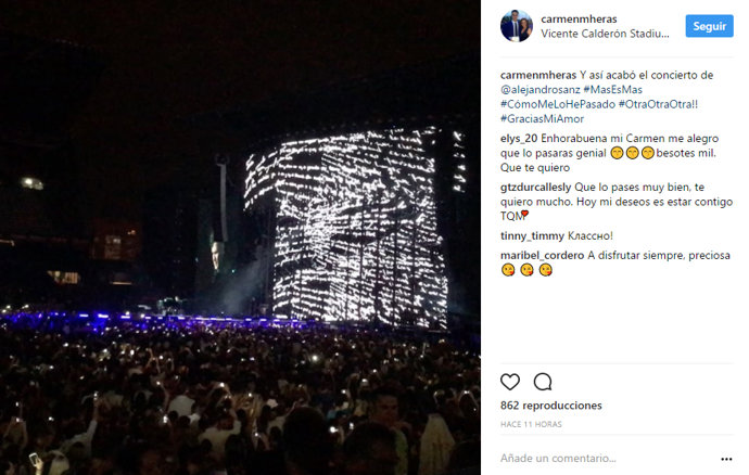 Concierto de Alejandro Sanz  'Más es más'