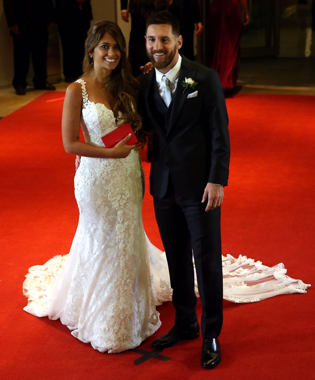 Messi y Antonella Rocuzzo ya son marido y mujer