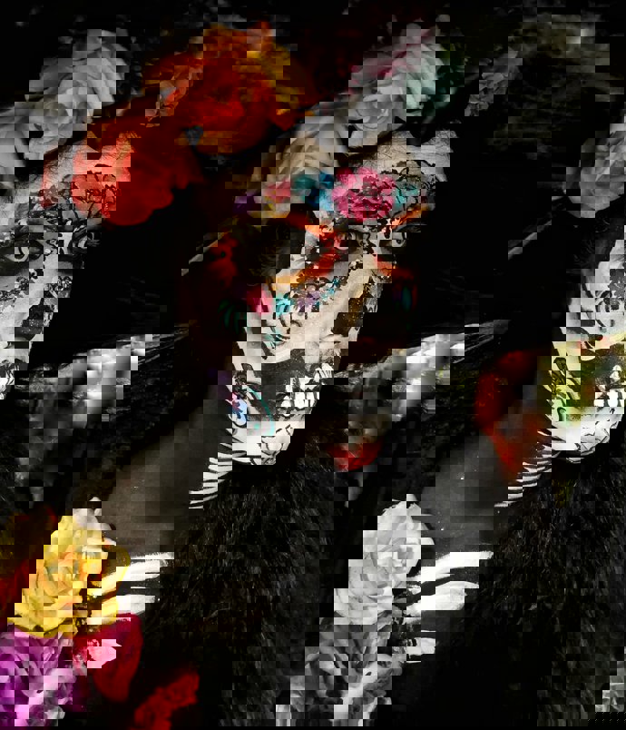 Halloween, España cuenta con los mejores maquilladores de Catrinas maquillaje