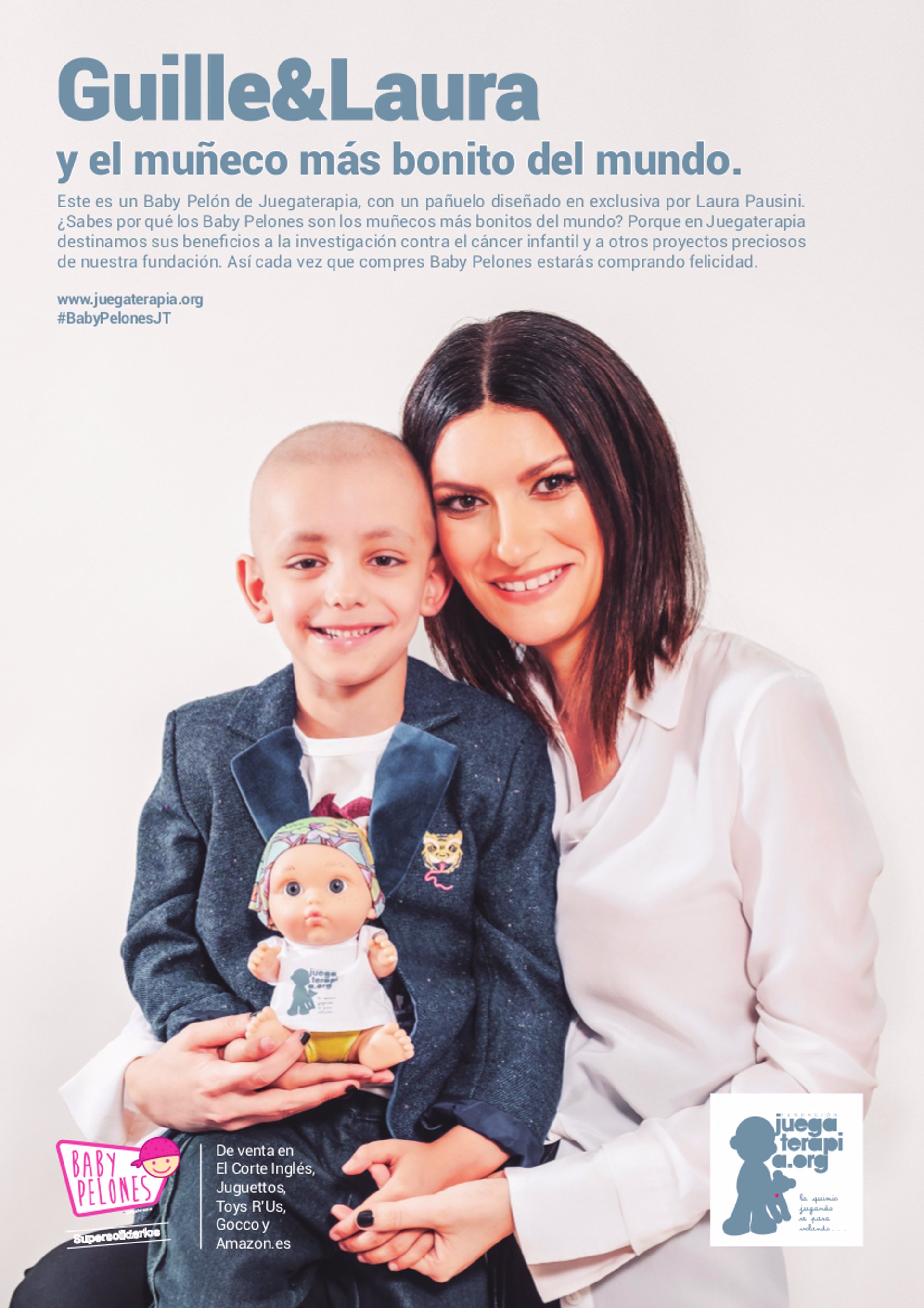 Equipo de juegos Presta atención a mi Laura Pausini se suma a la familia Juegaterapia y diseña su propio Baby  Pelón