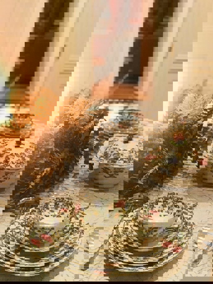 poner una mesa de navidad, por pretty little things