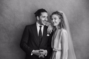 Marta Ortega y Carlos Torretta, foto oficial de su boda - Fotógrafo Peter Lindbergh