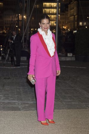 SAMANTHA VALLEJO-NÁGERA, MARIDO DE EUGENIA SILVA,  EN LA BODA DE MARTA ORTEGA Y CARLOS TORRETTA EN EL NAÚTICO, FOTO OFICIAL