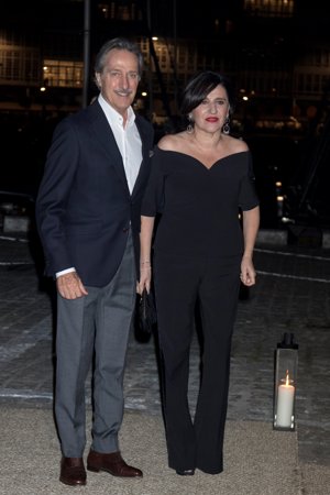ROBERTO TORRETTA Y CARMEN ECHEVARRÍA,  EN LA BODA DE MARTA ORTEGA Y CARLOS TORRETTA EN EL NAÚTICO, FOTO OFICIAL