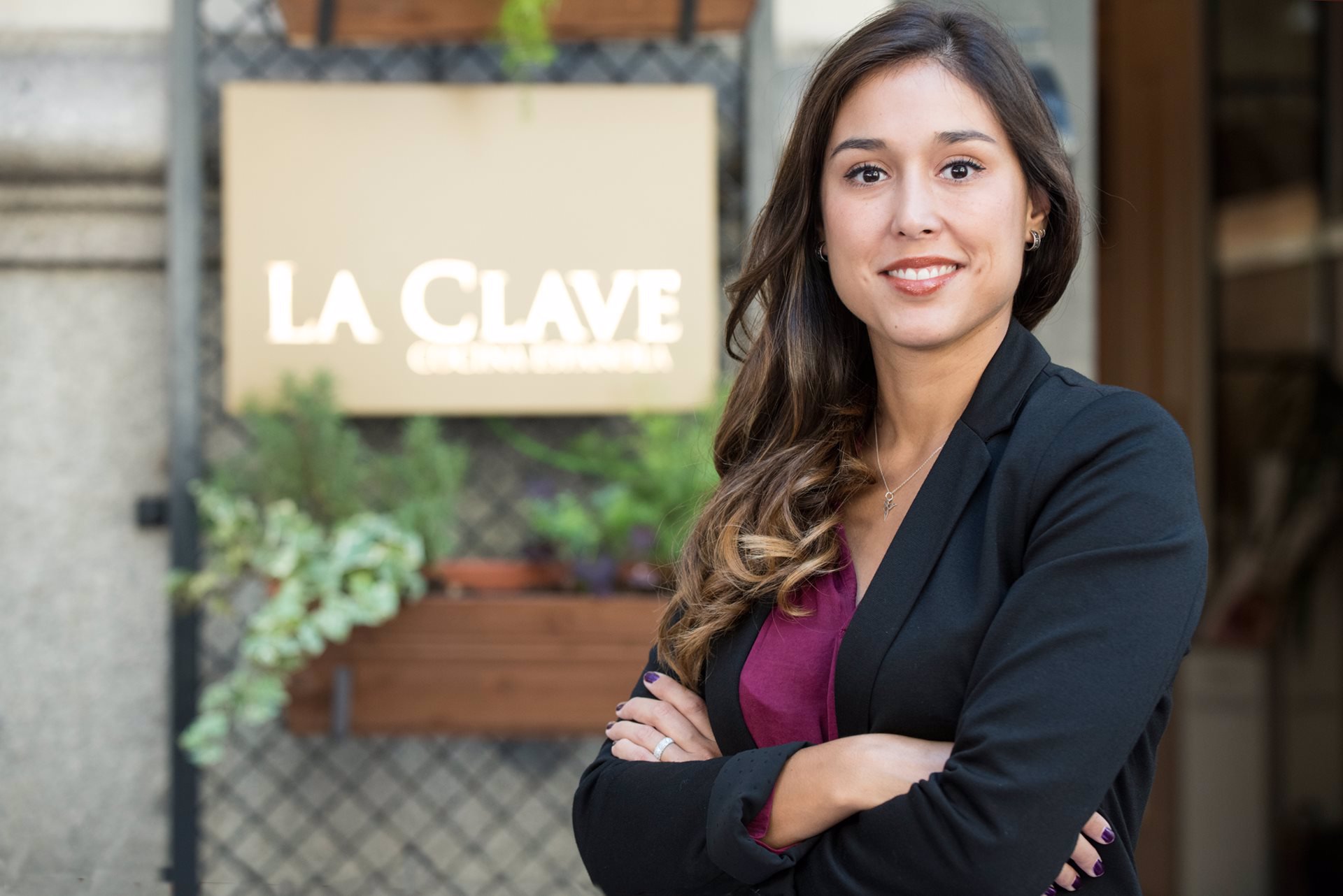 Restaurante La Clave y su directora Ainhoa Gutiérrez de 26 años
