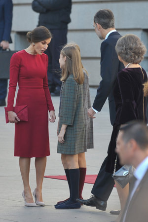 La Reina Letizia, Leonor y Sofía, madre e hijas y amigas