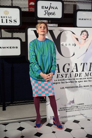 Ágatha Ruiz de la Prada con sus zapatos correctos