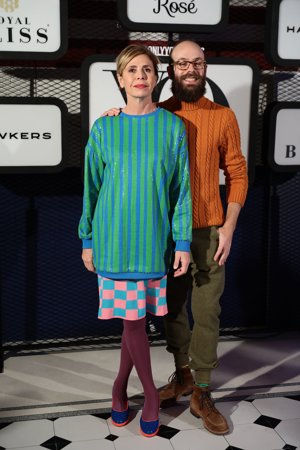 Ágatha Ruiz de la Prada con sus zapatos correctos