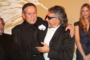 ELIO BERHANYER DURANTE LOS PREMIOS_LLONGUERAS_EN_EL_TEATRO_REAL