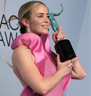 Emily Blunt en la 25 edición de los 'SAG'- Getty