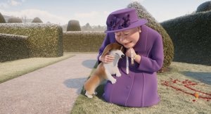 La Reina Isabel II de Inglaterra, gran amante de los perros y en especial de sus corgi