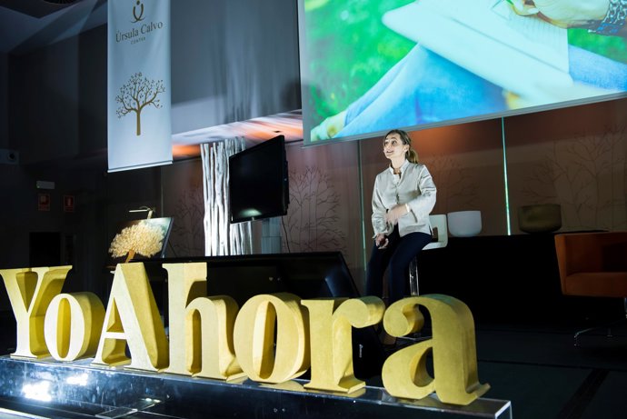 Ursula Calvo en seminarioYo Ahora, Nacho Urbon Fotografia 