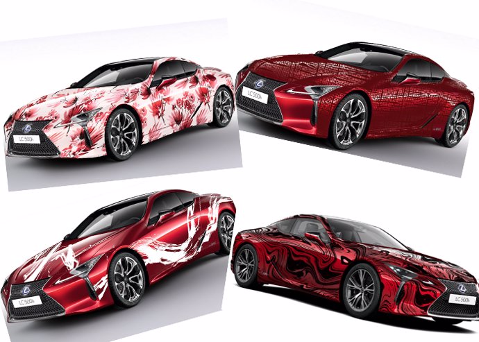 Lexus Art Car-LC 500h