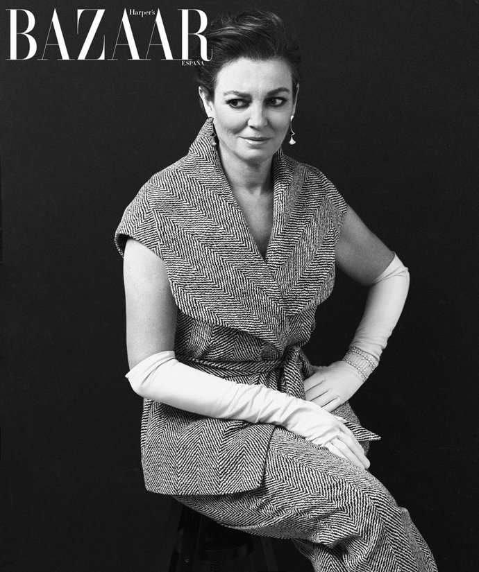 matilde solis en harper's bazaar, suegra de sofia palazuelo