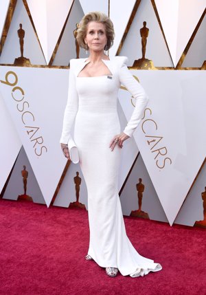 Jane Fonda en los Oscar de 2018