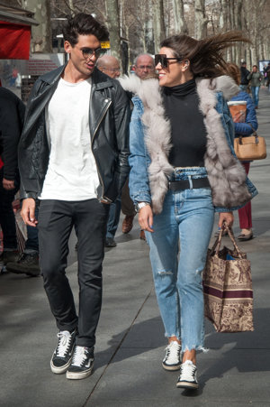 Laura Matamoros ya pasea su amor con Daniel Illescas por Madrid