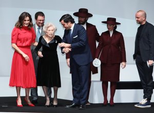 La Reina Letizia junto a Mercedes Junco
