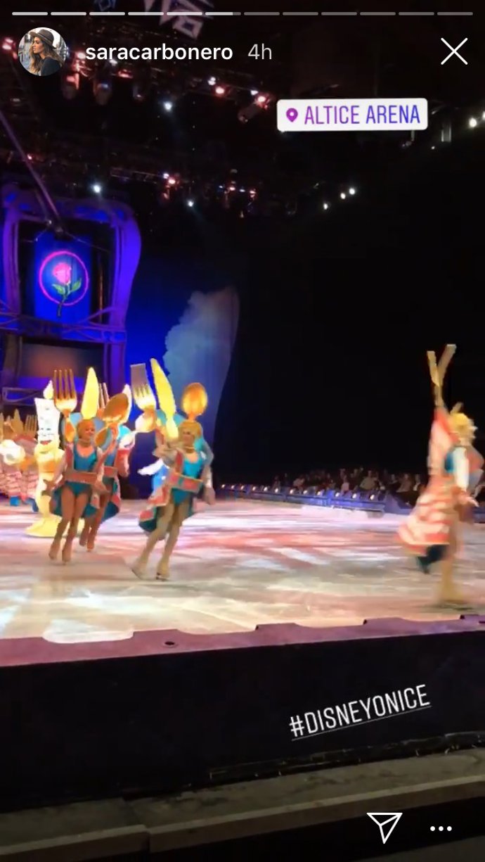 sara carbonero disney on ice