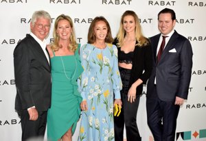 Isabel Preysler no falta  a la presentación de la nueva colección de Rabat