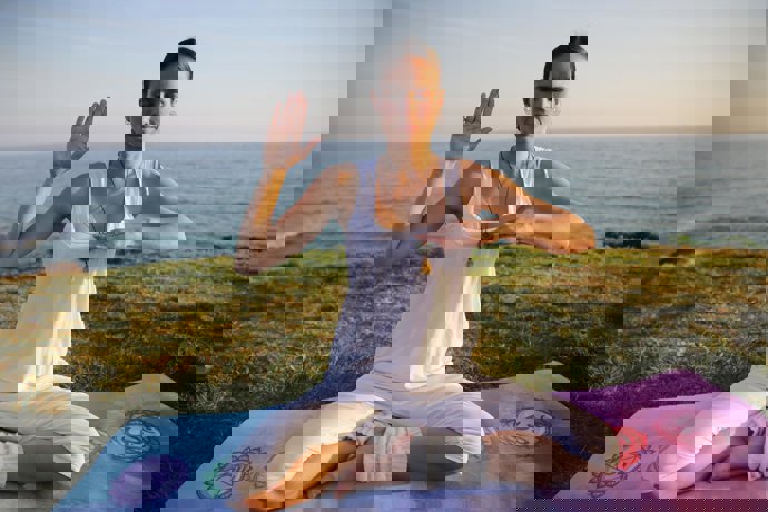 Mireia Canalda, de la tele a ser instructora de yoga