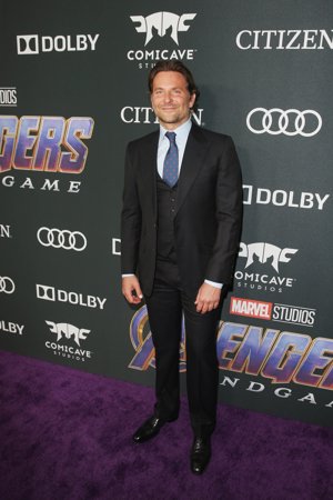 Bradley Cooper en la alfombra roja de 'Vengadores: Endgame'