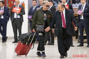 Jorge Javier aterriza en Madrid