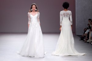 María Salas arrasa en la Valmont Barcelona Bridal Fashion Week