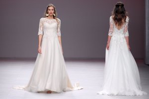 María Salas arrasa en la Valmont Barcelona Bridal Fashion Week