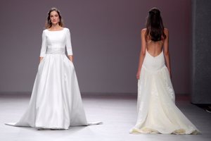 María Salas arrasa en la Valmont Barcelona Bridal Fashion Week