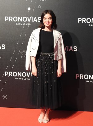 Lucy Hale, 'Pretty Little Liars', la más esperada en la Barcelona Bridal Fashion Week