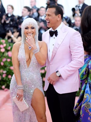 Jennifer Lopez y Alex Rodriguez en la Gala Met 2019