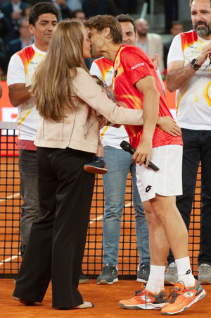 David Ferrer se despide de las pistas en el Mutua Madrid Open