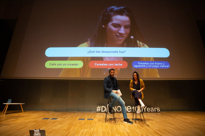 Queralt Castellet, snowboarder explica cómo desayunar de la mano de Danone