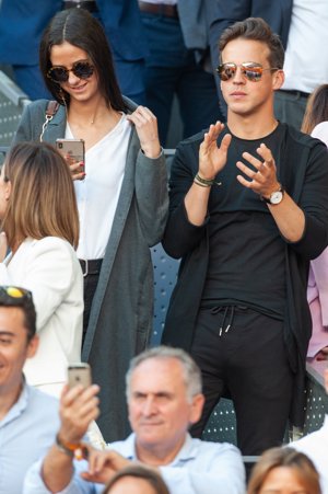 Victoria Federica y Gonzalo Caballero, complicidad y amor en el Mutua Madrid Open